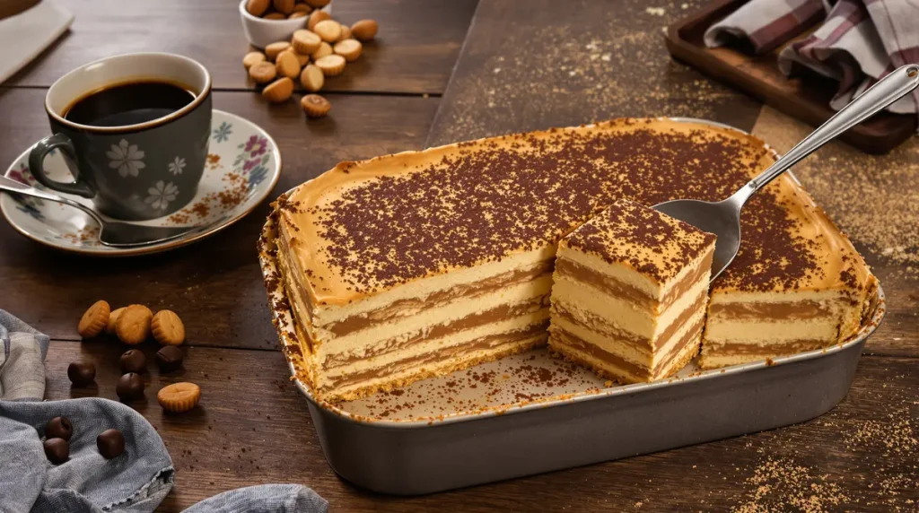 Gâteau petit beurre au café : un dessert fondant, délicieusement parfumé pour une pause gourmande et réconfortante